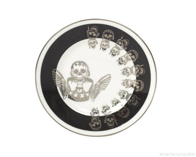 Platinum Death By Music Side Plate