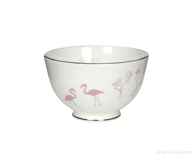 Alice's Flamingo Sugar Bowl