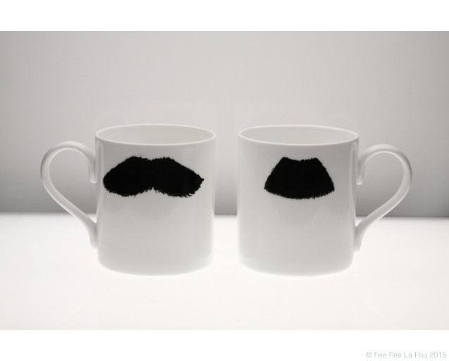 The Mustafa Chaplin Moustache Mug