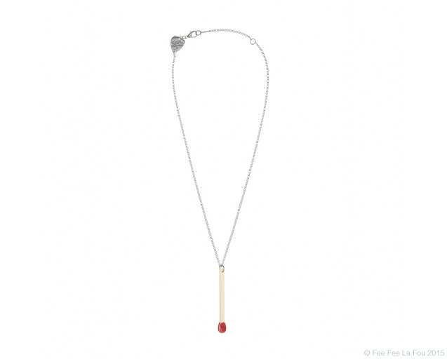Matchstick Necklace