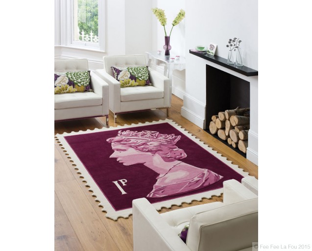 The Stamp Rug Wall Hanging