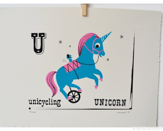 Unicycling Unicorn