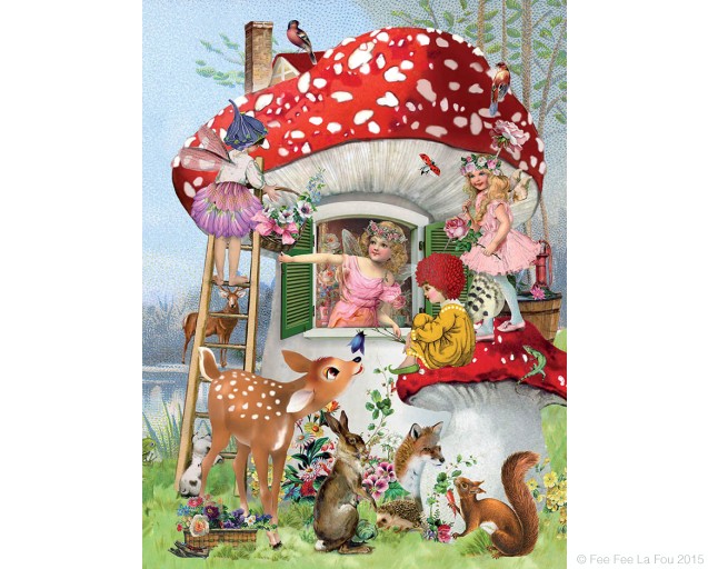 The Fairy Land Toadstool Home