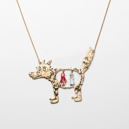 Big Bad Wolf Long Necklace