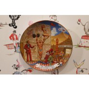 The Midway The Flamboyance Of The Circus Plate