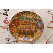 The Great Finale The Extravagance Of The Circus Plate