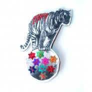 Terence The Tiger Brooch