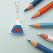 Goldfish In A Bag Necklace