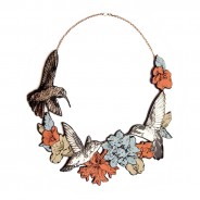 Triple Hummingbird Necklace
