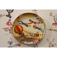 Aerlalists The Thrill Of The Circus Plate