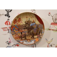 Elephants The Wonder Of The Circus Plate
