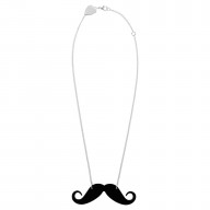 Moustache Necklace