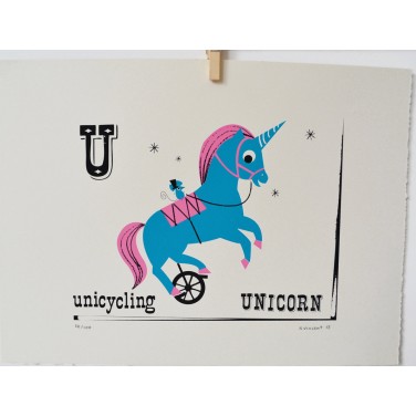 Unicycling Unicorn